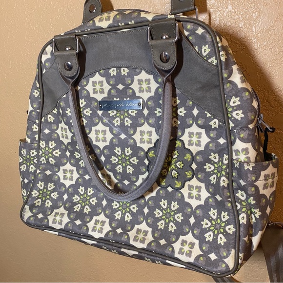 Petunia Pickle Bottom Sashay Satchel Diaper Bag - Misted Marseille - Picture 3 of 7